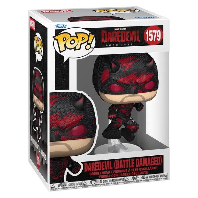Daredevil: Born Again POP! Marvel Vinylfigur Daredevil (Kampfspuren) 9 cm