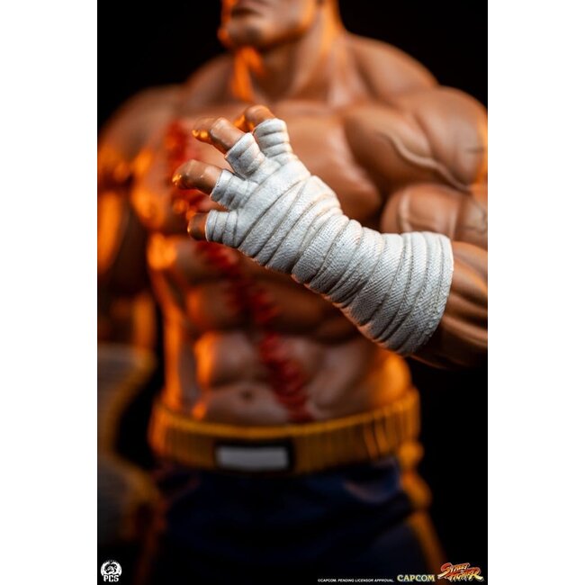 Street Fighter Street Jam Statues 1/10 Sagat & Juli 24 cm