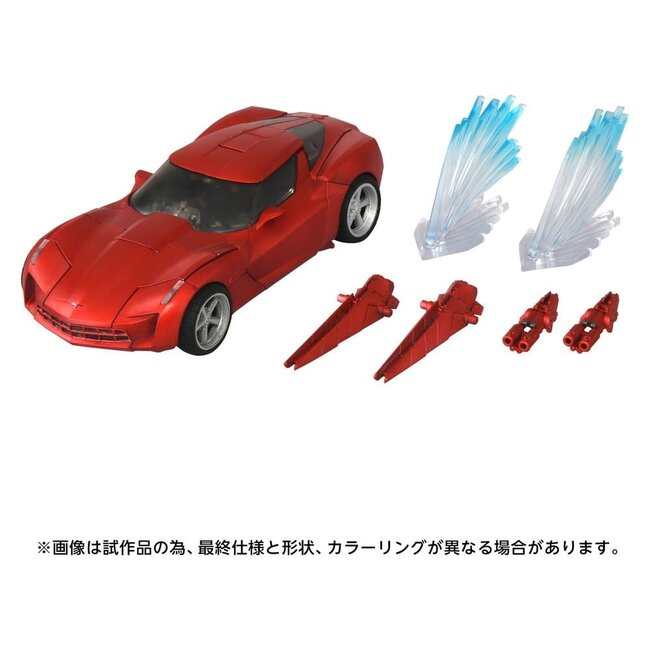 Transformers: Die Rache Masterpiece Movie Next Actionfigur MPMN-02 Sideswipe G1 Rot 15 cm