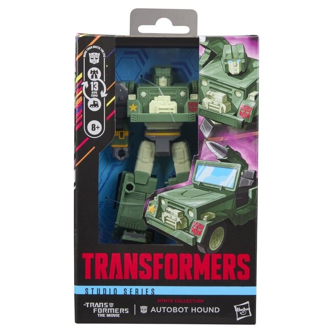 Transformers: The Movie Studio Series Deluxe-Actionfigur MTMTE-Kollektion: Autobot Hound 14 cm