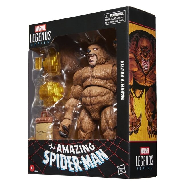 Die fantastische Spider-Man Marvel Legends Actionfigur Marvels Grizzly 15 cm