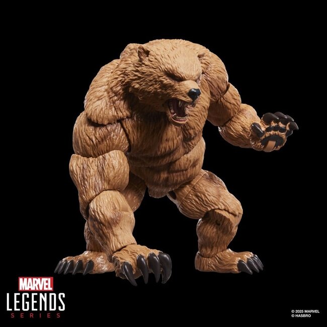 Die fantastische Spider-Man Marvel Legends Actionfigur Marvels Grizzly 15 cm