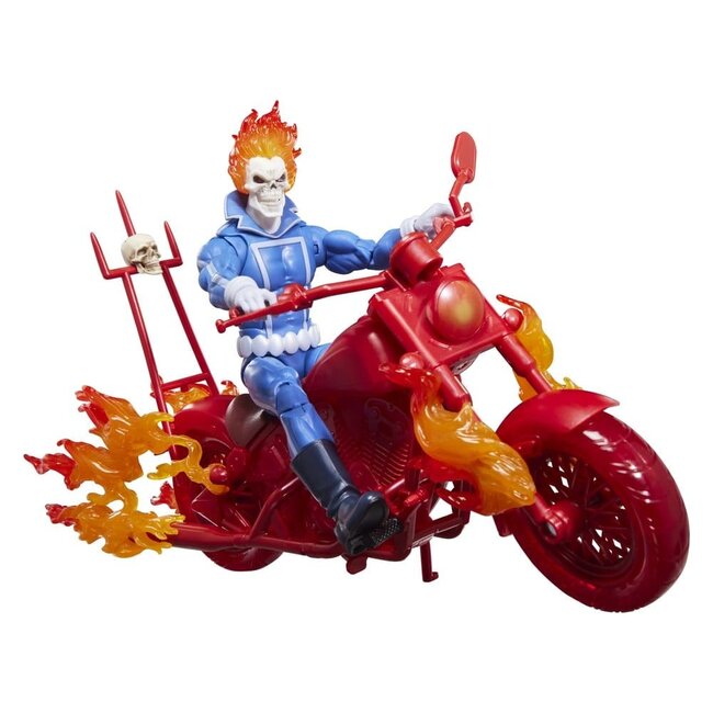 Ghost Rider Marvel Legends Action Figure  Johnny Blaze with Motorcycle 15 cm