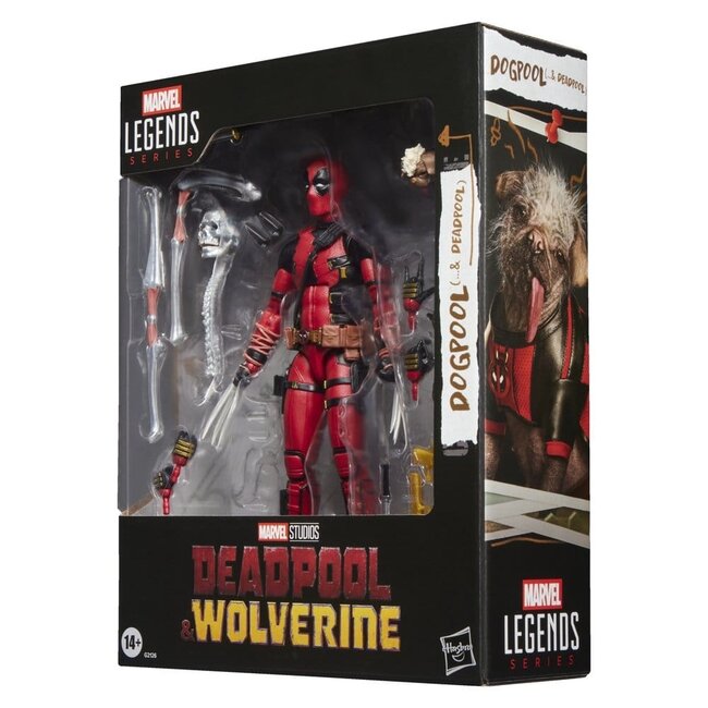 Deadpool & Wolverine Marvel Legends Action Figure Dogpool & Deadpool 15 cm