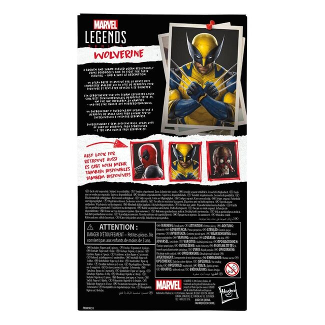 Deadpool & Wolverine Marvel Legends Action Figure Wolverine 15 cm
