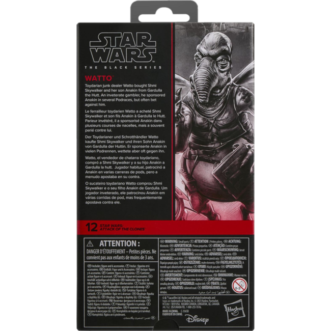 Star Wars Episode II Black Series Actionfigur Watto 15 cm