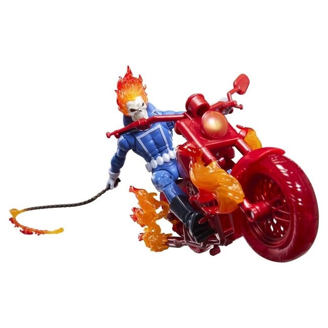 Ghost Rider Marvel Legends Action Figure  Johnny Blaze with Motorcycle 15 cm