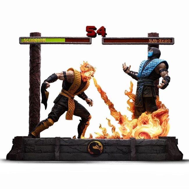 Mortal Kombat Deluxe Art Scale Statue 1/10 Scorpion Fatality 27 cm