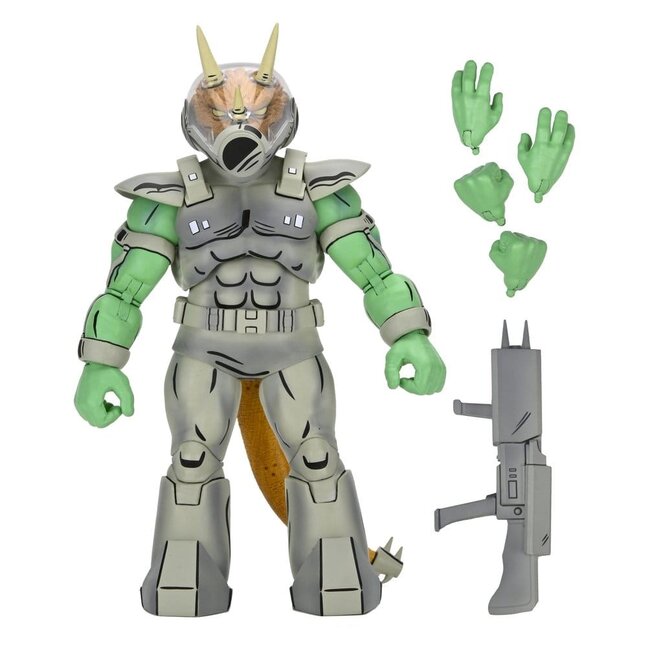 Teenage Mutant Ninja Turtles (Mirage Comics) Actionfigur Shock Commando Triceraton 18 cm
