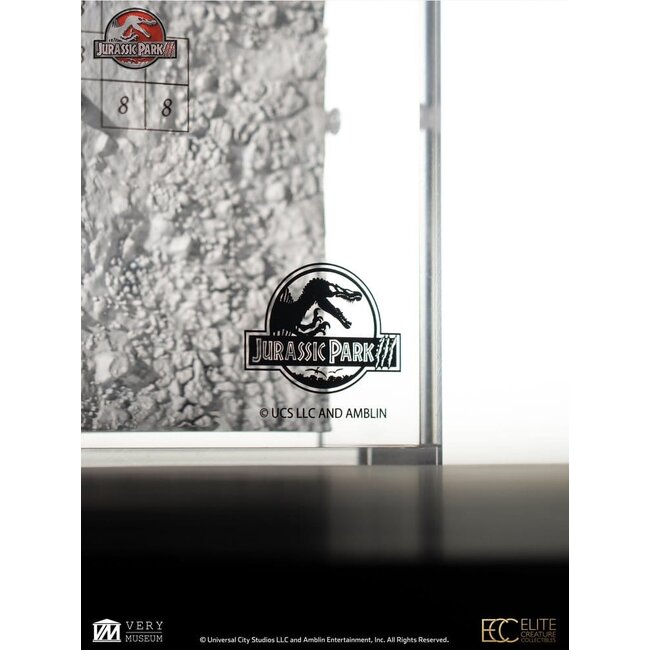 Jurassic Park III Excavation Map Velociraptor 27 cm