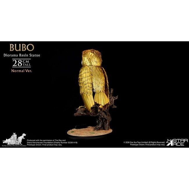 Ray Harryhausens Diorama-Resinstatue Bubo Normal Ver. 28 cm