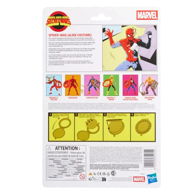 Marvel Legends Secret Wars Action Figure Spider-Man (Alien Costume) 15 cm