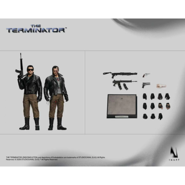 The Terminator Action Figure 1/6 T-800 35 cm