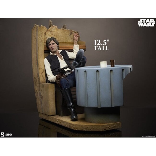 Star Wars Episode IV Mixed Media Premium Format Figur Han Solo: Sorry About the Mess 32 cm