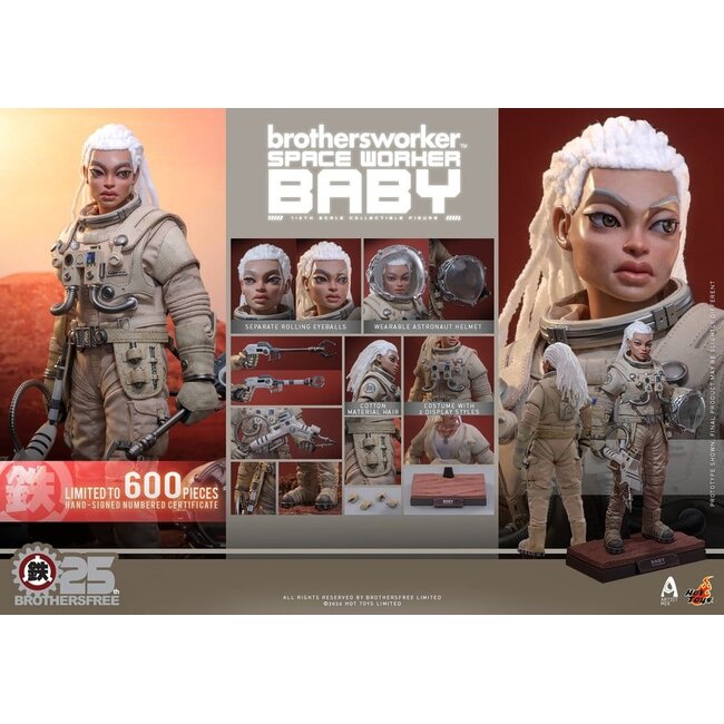 Brothersfree 1/6 Weltraumarbeiter-Baby (Brothersfree 25. Auflage) 28 cm