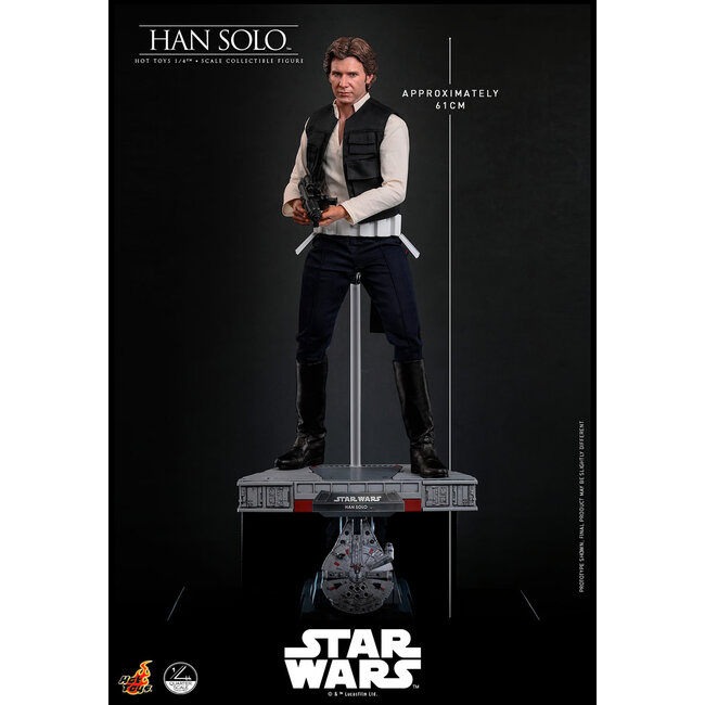 Star Wars Episode IV Action Figure 1/4 Han Solo 46 cm