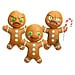 Trick or Treat Studios Krampus Prop Replicas 3-Pack Gingerbread Men