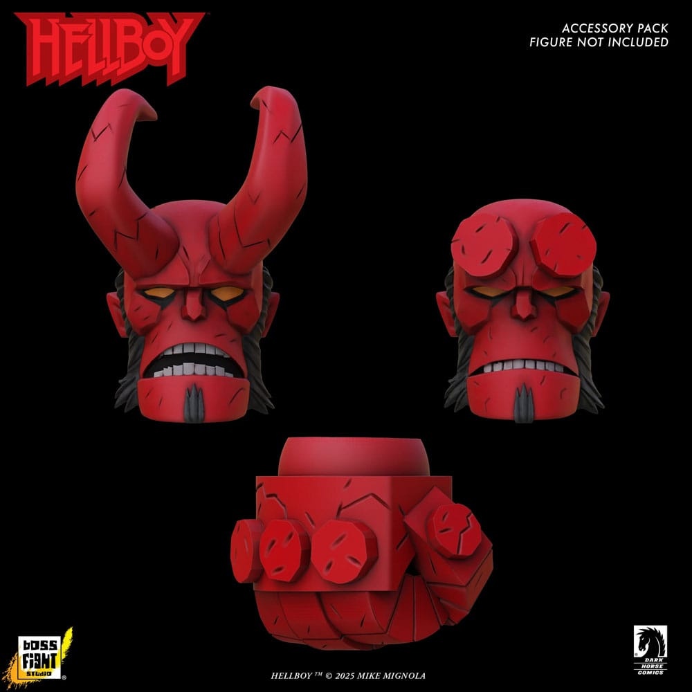 Hellboy AF Accessory Hellboy Box Full of Evil Accessory Pack - The ...