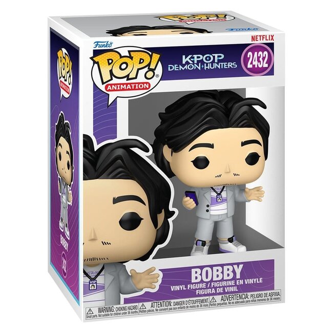 KPop Demon Hunters POP! Animation Vinyl Figure Bobby 9 cm