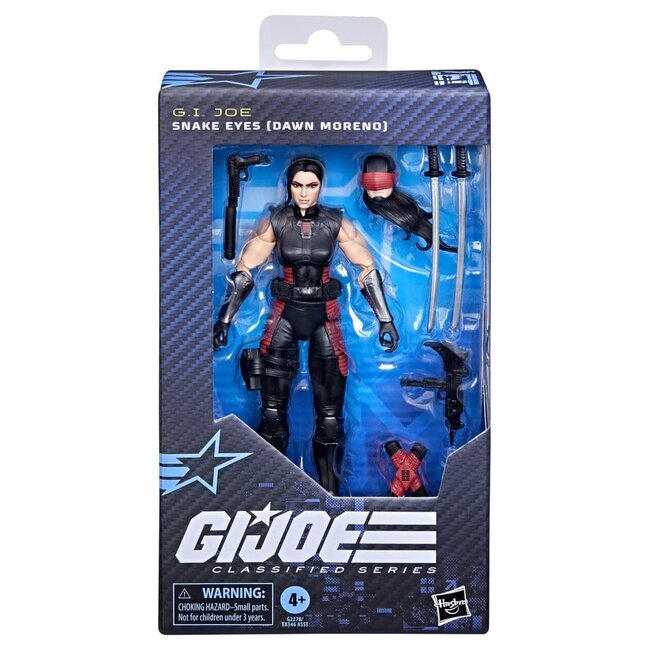 GI Joe Classified Series Actionfigur Snake Eyes (Dawn Moreno) 15 cm