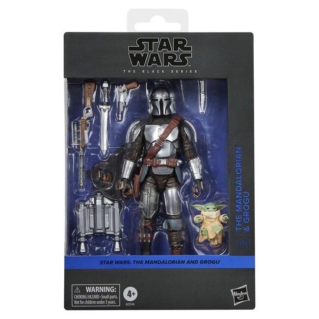 Star Wars: The Mandalorian & Grogu Black Series Action Figure The Mandalorian & Grogu 15 cm