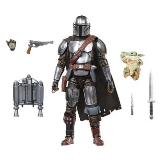 Hasbro Star Wars: The Mandalorian & Grogu Black Series Action Figure The Mandalorian & Grogu 15 cm