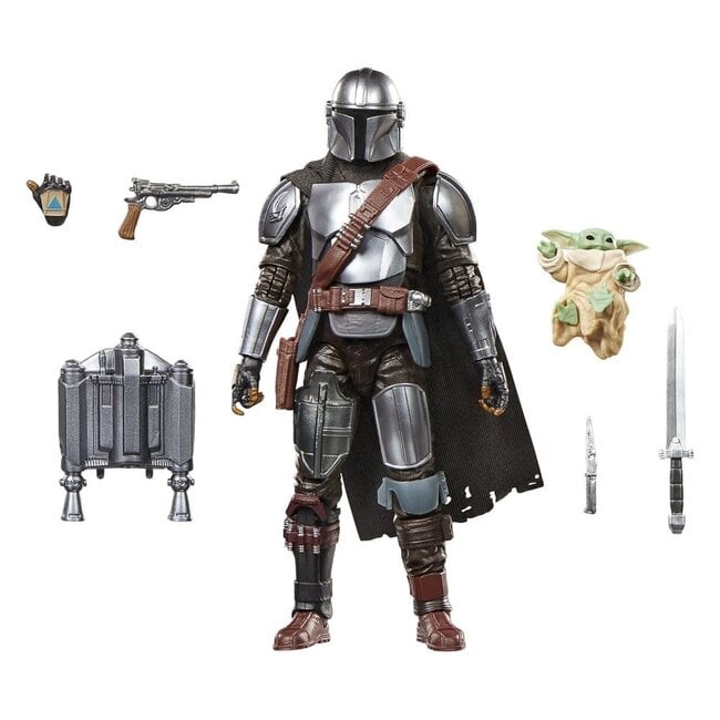 Hasbro Star Wars: The Mandalorian & Grogu Black Series Action Figure The Mandalorian & Grogu 15 cm