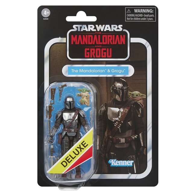 Star Wars: The Mandalorian & Grogu Vintage Collection Action Figure The Mandalorian & Grogu 10 cm