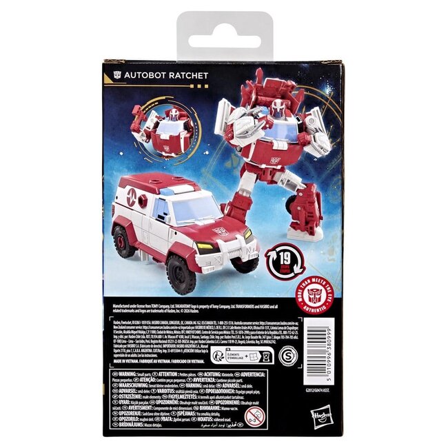 Transformers Age of the Primes Deluxe Class Action Figure Autobot Ratchet 15 cm