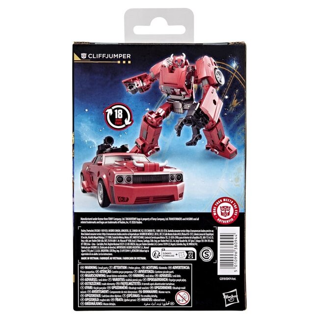 Transformers Age of the Primes Deluxe Class Action Figure Cliffjumper 13 cm