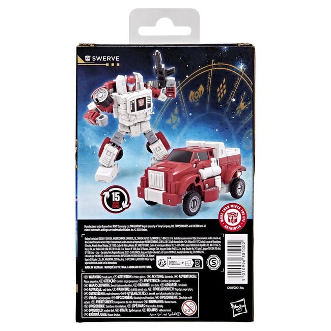 Transformers Age of the Primes Deluxe Class Action Figure Swerve 11 cm