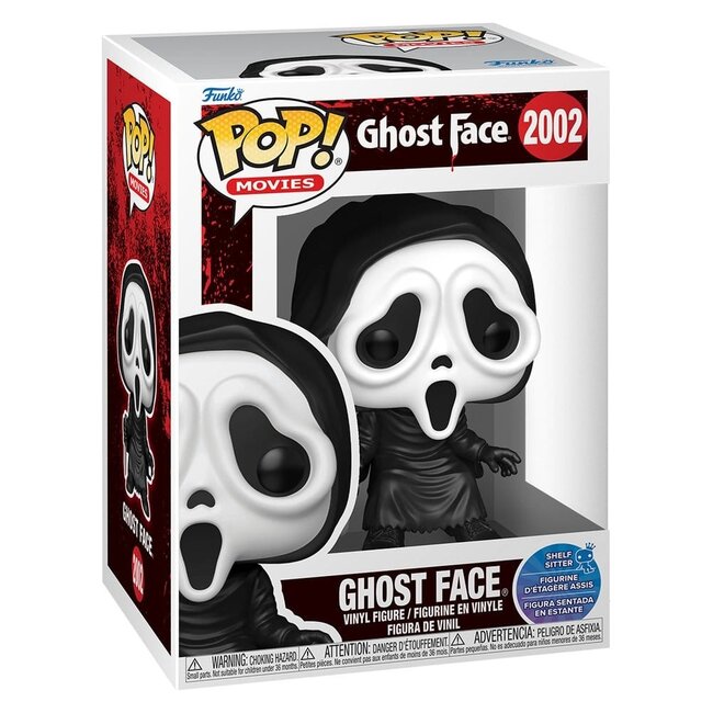 Scream POP! Movies Vinylfigur Ghost Face (sitzend) 9 cm