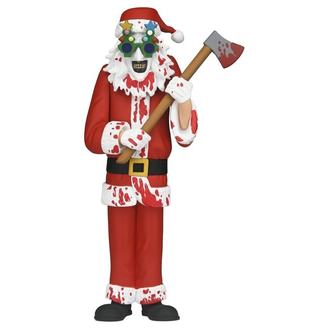 Terrifier 3 Toony Terrors Action Figure Santa Suit Art the Clown (Bloody Version) 15 cm