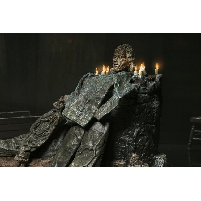 Freitag der 13.: Das Spiel Diorama Trenchcoat mit Stacheln Inferno-Raum Deluxe-Set