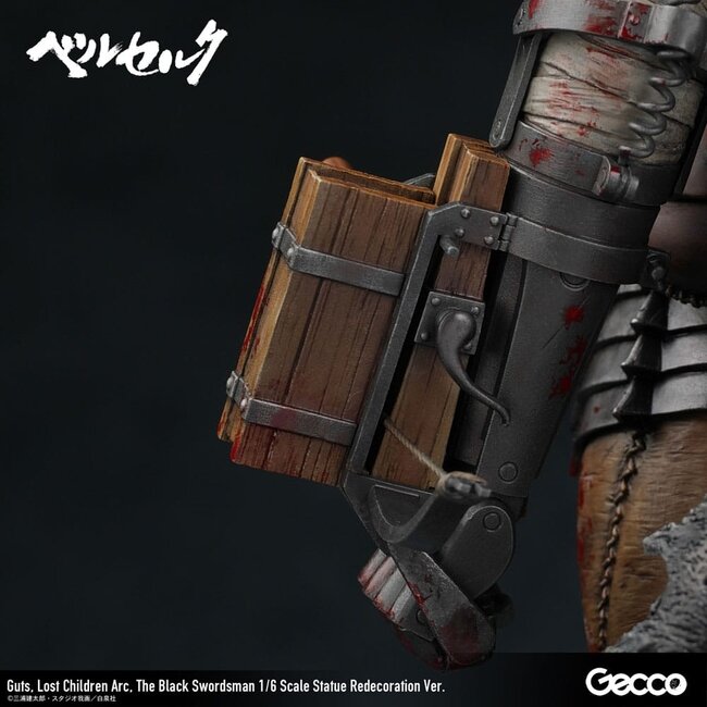 Berserk-Statue 1/6 Guts Lost Children Arc Der Schwarze Schwertkämpfer Neuauflage 38 cm