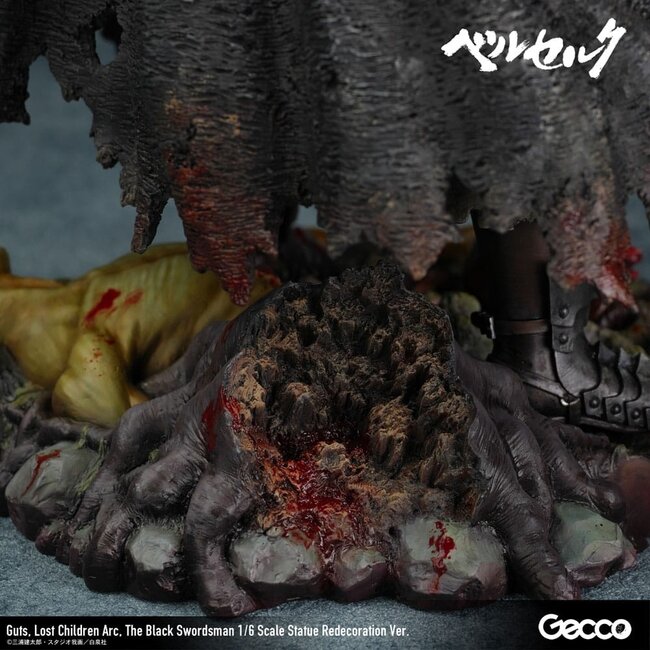 Berserk-Statue 1/6 Guts Lost Children Arc Der Schwarze Schwertkämpfer Neuauflage 38 cm