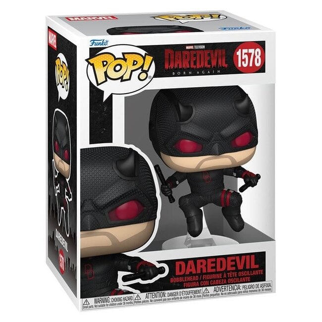 Daredevil: Born Again POP! Marvel Vinylfigur Daredevil (Schwarzer Anzug) 9 cm
