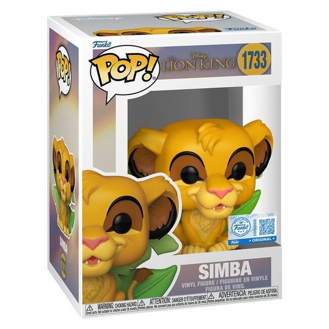 Lion King POP! Disney Vinyl Figure Simba 9 cm