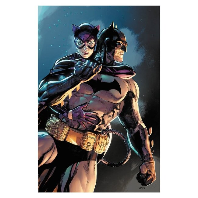 Sideshow Collectibles DC Comics Kunstdruck Batman & Catwoman 61 x 41 cm - ungerahmt