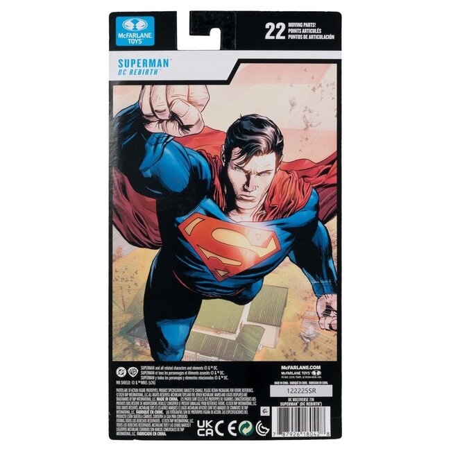 DC Multiverse Actionfigur Superman (Rebirth) (Blisterverpackung) 18 cm