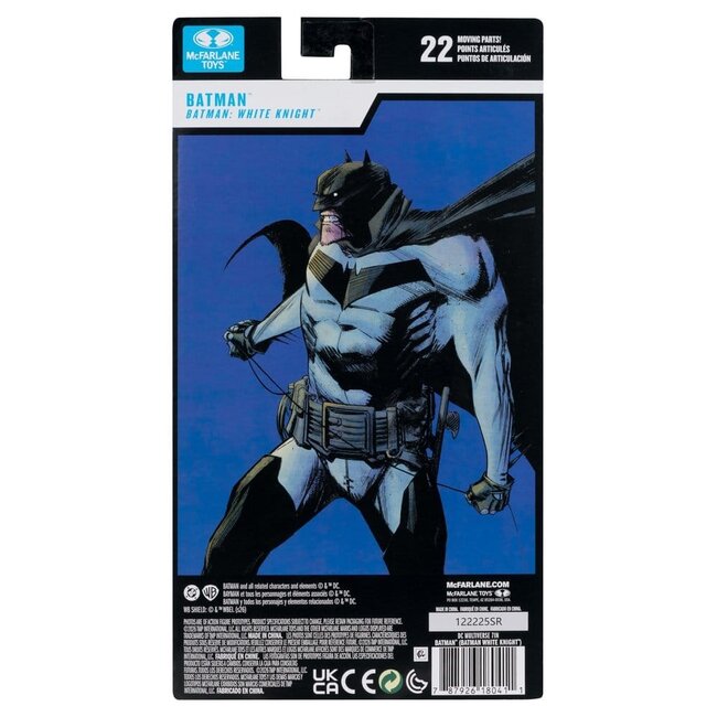DC Multiverse Action Figure White Knight Batman (Blister Card) 18 cm