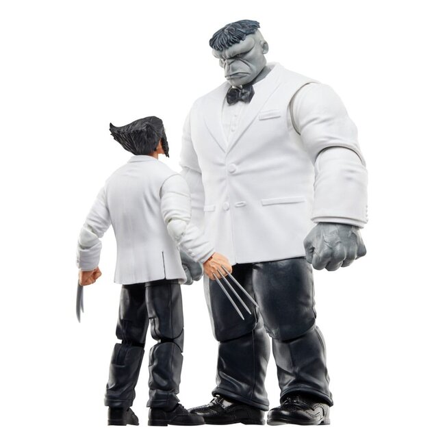 Wolverine 50. Jubiläum Marvel Legends Actionfiguren-Doppelpack: Marvel's Patch & Joe Fixit, 15 cm