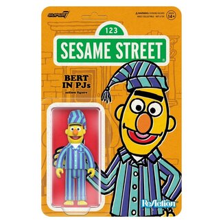 Super7 Sesamstraße ReAction Actionfigur Welle 06 Bert (PJ) 10 cm