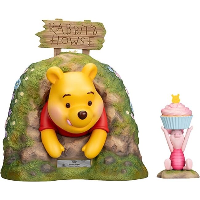 Disney Master Craft Statue Winnie Puuh & Ferkel 33 cm