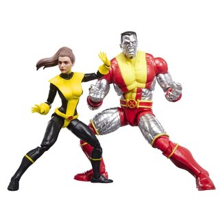 Hasbro Verbazingwekkende X-Men Marvel Legends actiefigurenset (2 stuks): Kitty Pryde & Marvel's Colossus (15 cm).