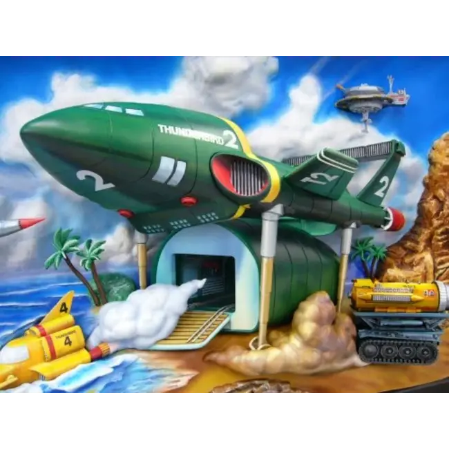 Thunderbirds – Real Artwork Series 3D-Kunstposter 37 x 47 x 11 cm