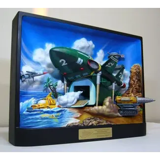 Happinet Thunderbirds – Real Artwork Series 3D-Kunstposter 37 x 47 x 11 cm