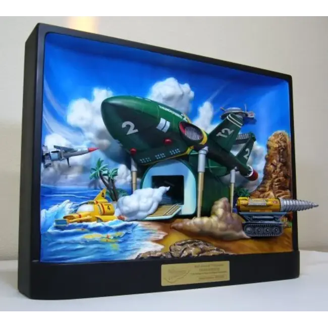 Happinet Thunderbirds - Real Artwork Series 3D Art Poster 37 x 47 x 11 cm
