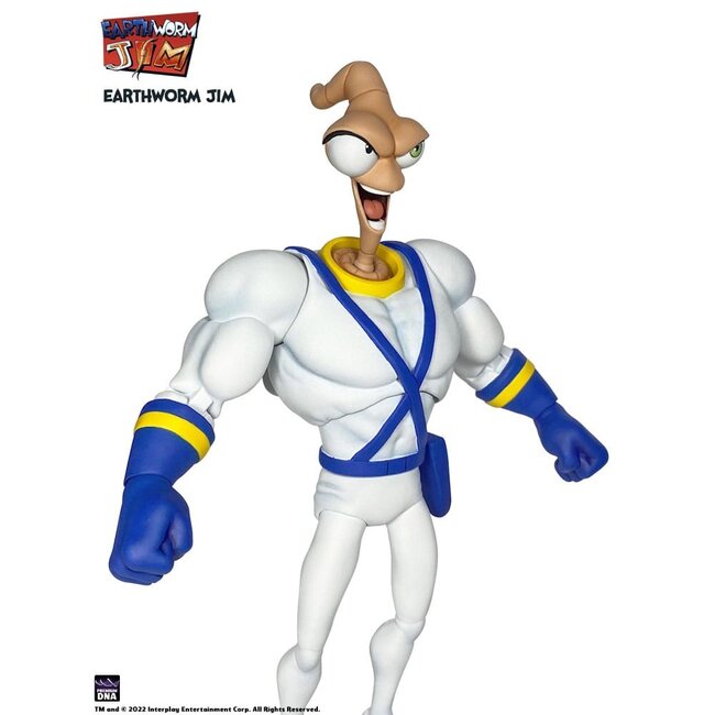 Earthworm Jim Accessory Pack Wave 1: Worm Body & Jim Heads