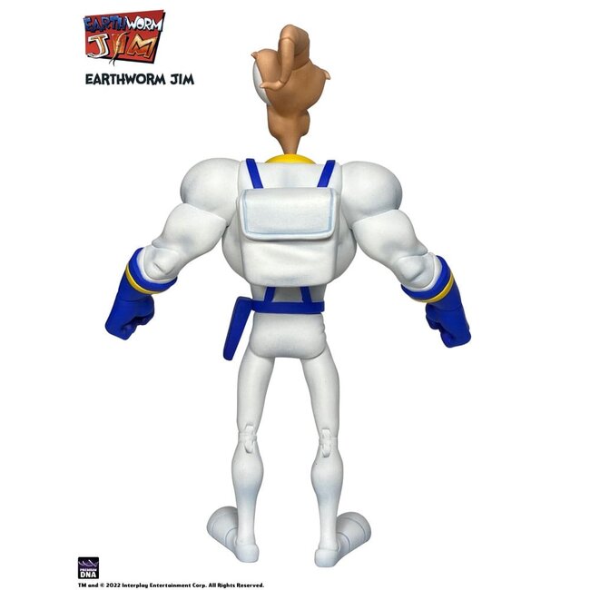 Earthworm Jim Action Figure Wave 1: Earthworm Jim & Snot 15 cm